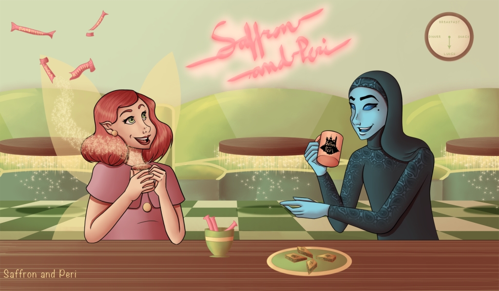 Saffron and Peri