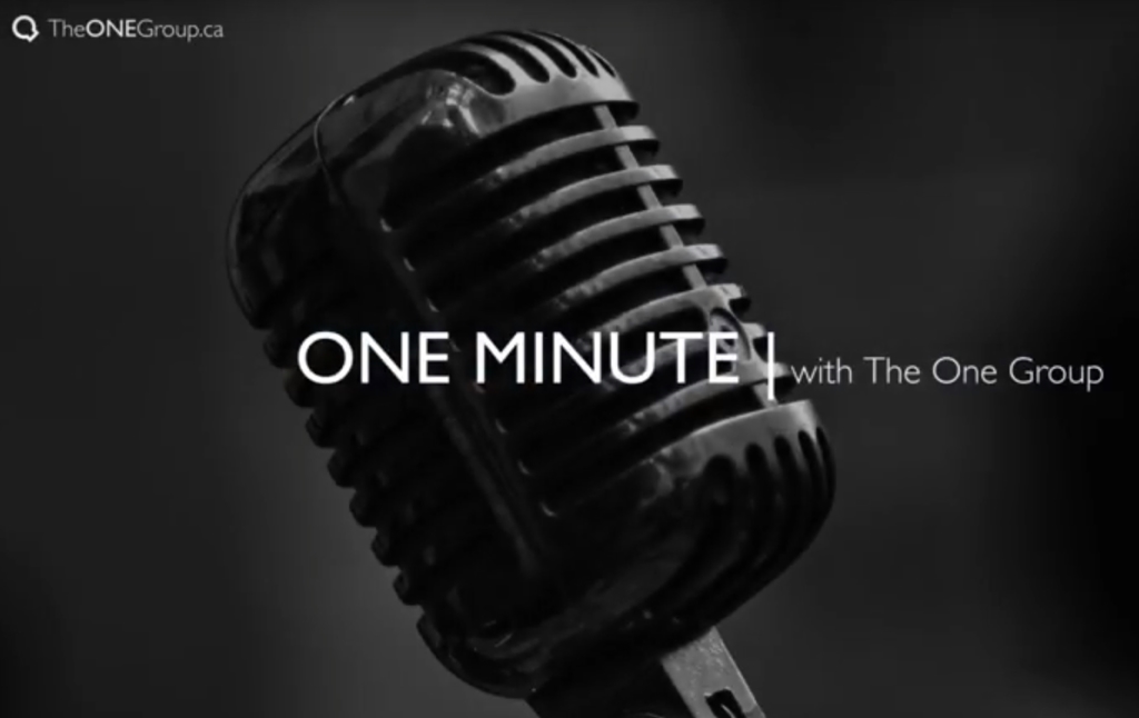 One Minute With The One Group