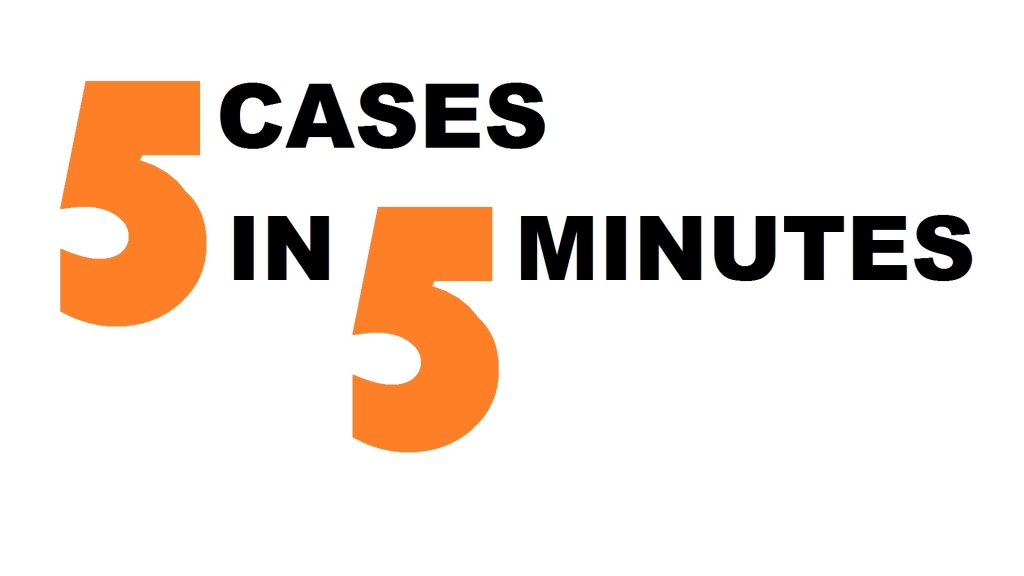 FindLaw's 5 Cases in 5 Minutes