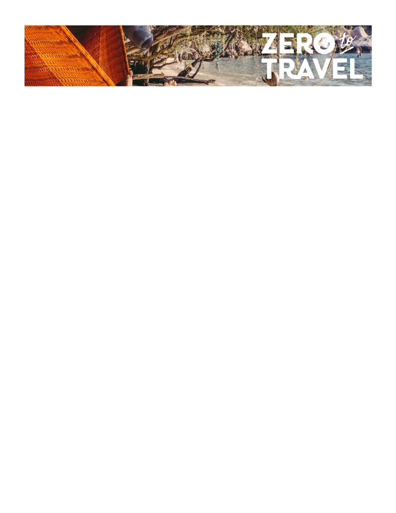Zero To Travel