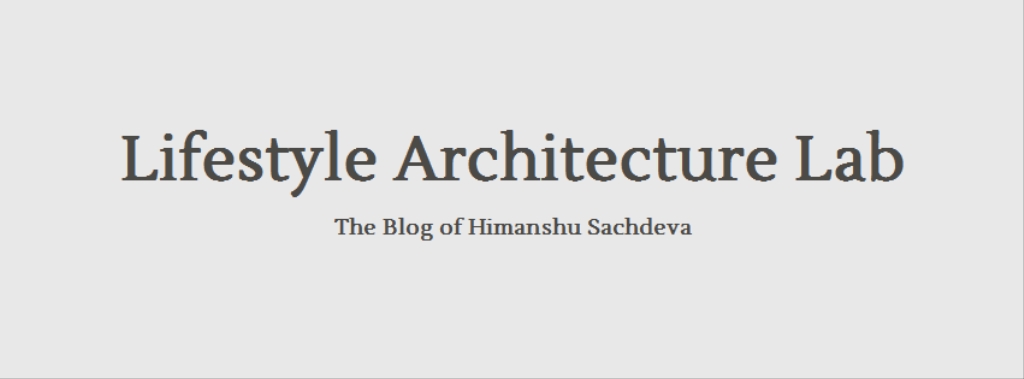 Experiments of Lifestyle Architecture Lab