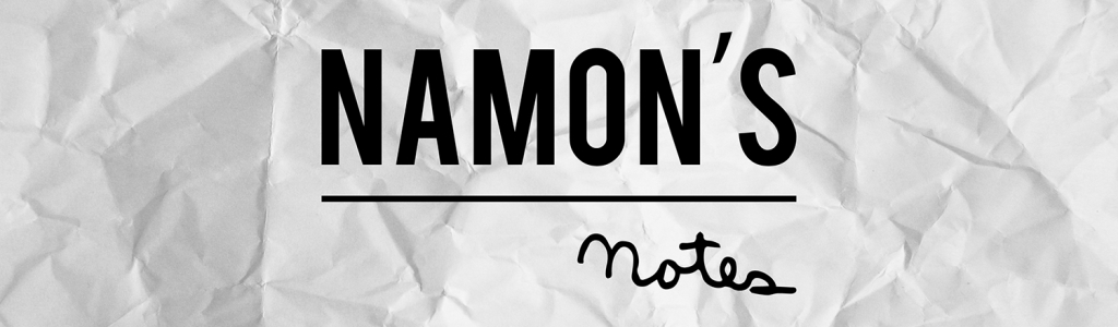 Namon's Notes