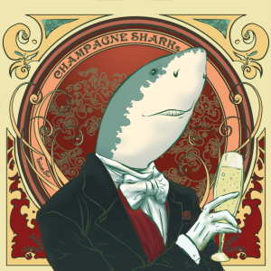 Champagne Sharks-logo