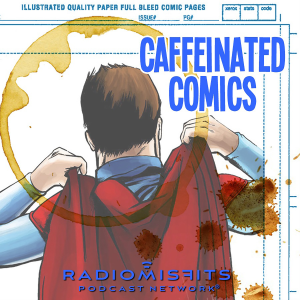 Caffeinated Comics on Radio Misfits-logo