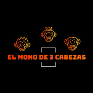 El mono de tres cabezas-logo