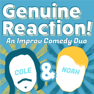 Genuine Reaction: An Improv Comedy Duo-logo