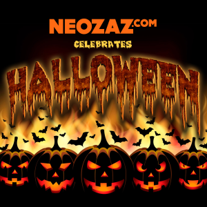 NEOZAZ Celebrates Halloween-logo