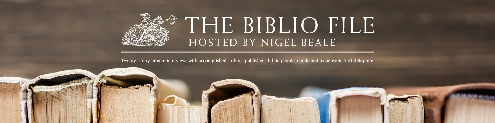 The Biblio File hosted by Nigel Beale