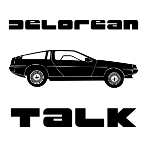 DeLorean Talk-logo