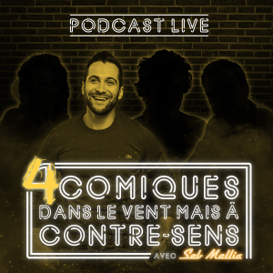 5 Comiques dans le vent, mais a contre sens-logo