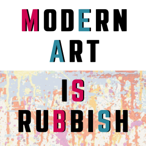 Modern Art is Rubbish-logo