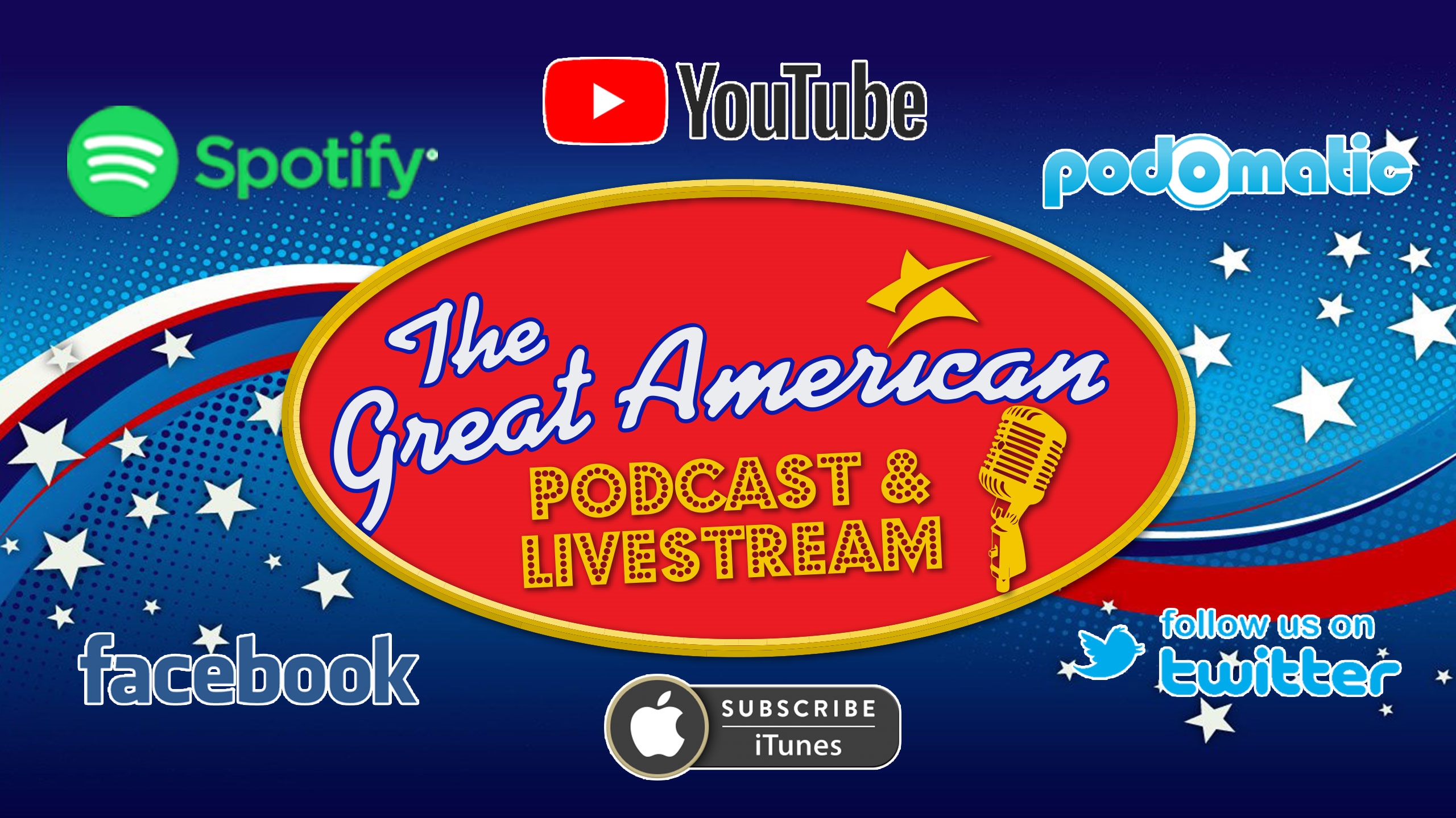 The Great American Podcast & Livestream