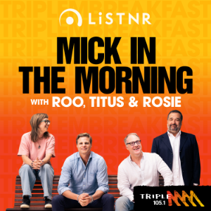 Mick in The Morning with Roo, Titus and Rosie-logo