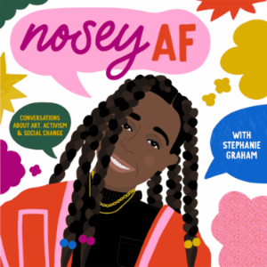 noseyAF: Conversations about Art, Activism, and Social Change-logo