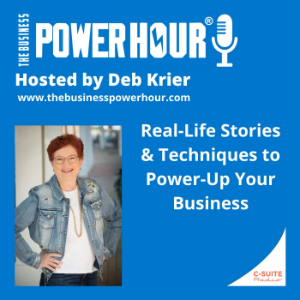 The Business Power Hour with Deb Krier-logo