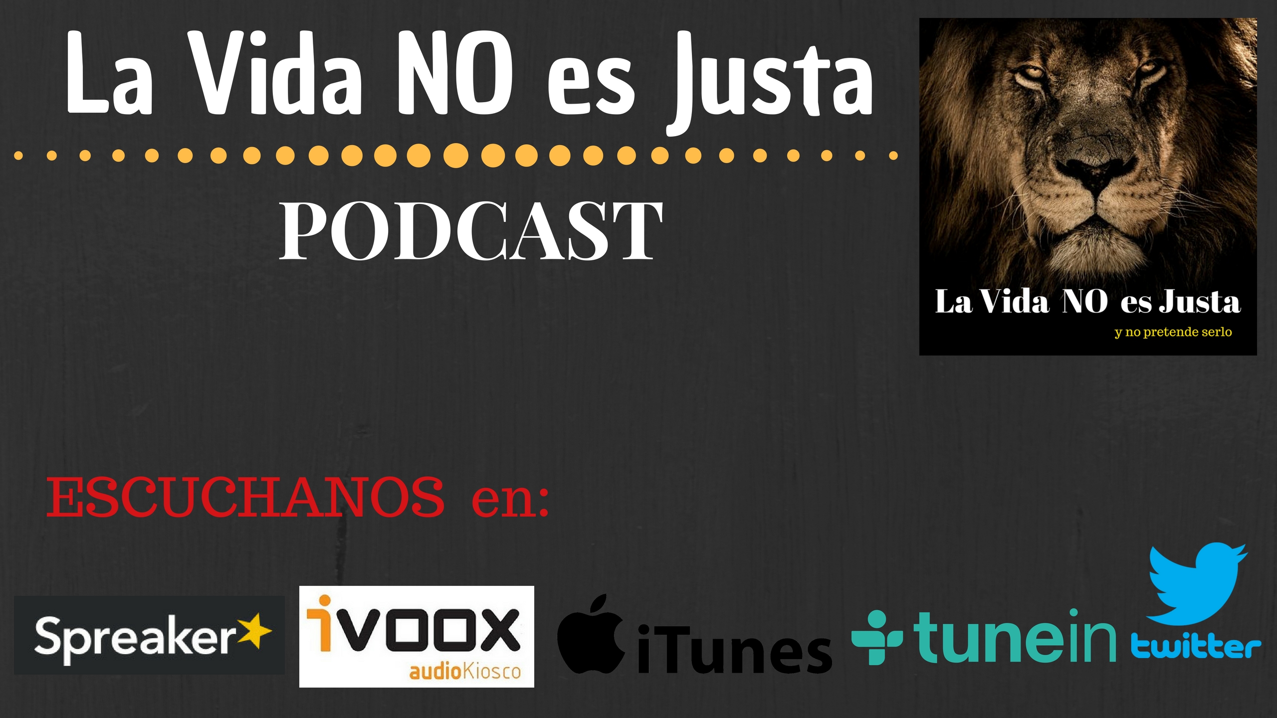 La Vida NO es Justa