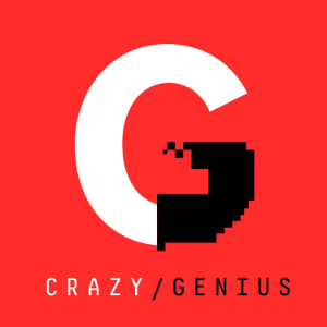 Crazy/Genius-logo