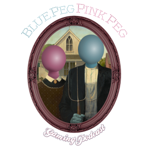 Blue Peg, Pink Peg-logo