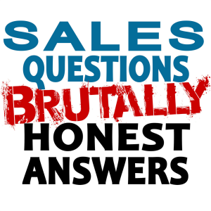 Sales Questions Show - Brutally Honest Answers - B2B Sales answers regardless of what you sell from saas to private jets-logo