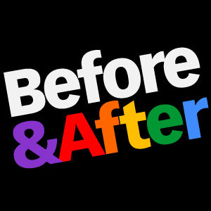 Before & After, How to design cool stuff!-logo