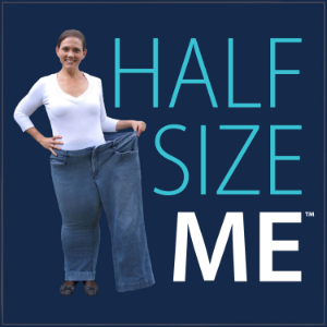 Half Size Me-logo