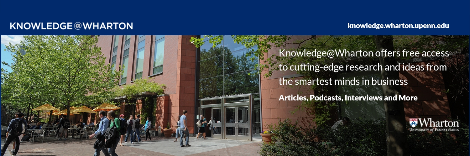 Knowledge at Wharton