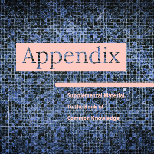 Appendix: Supplemental Material to the Book of Common Knowledge-logo