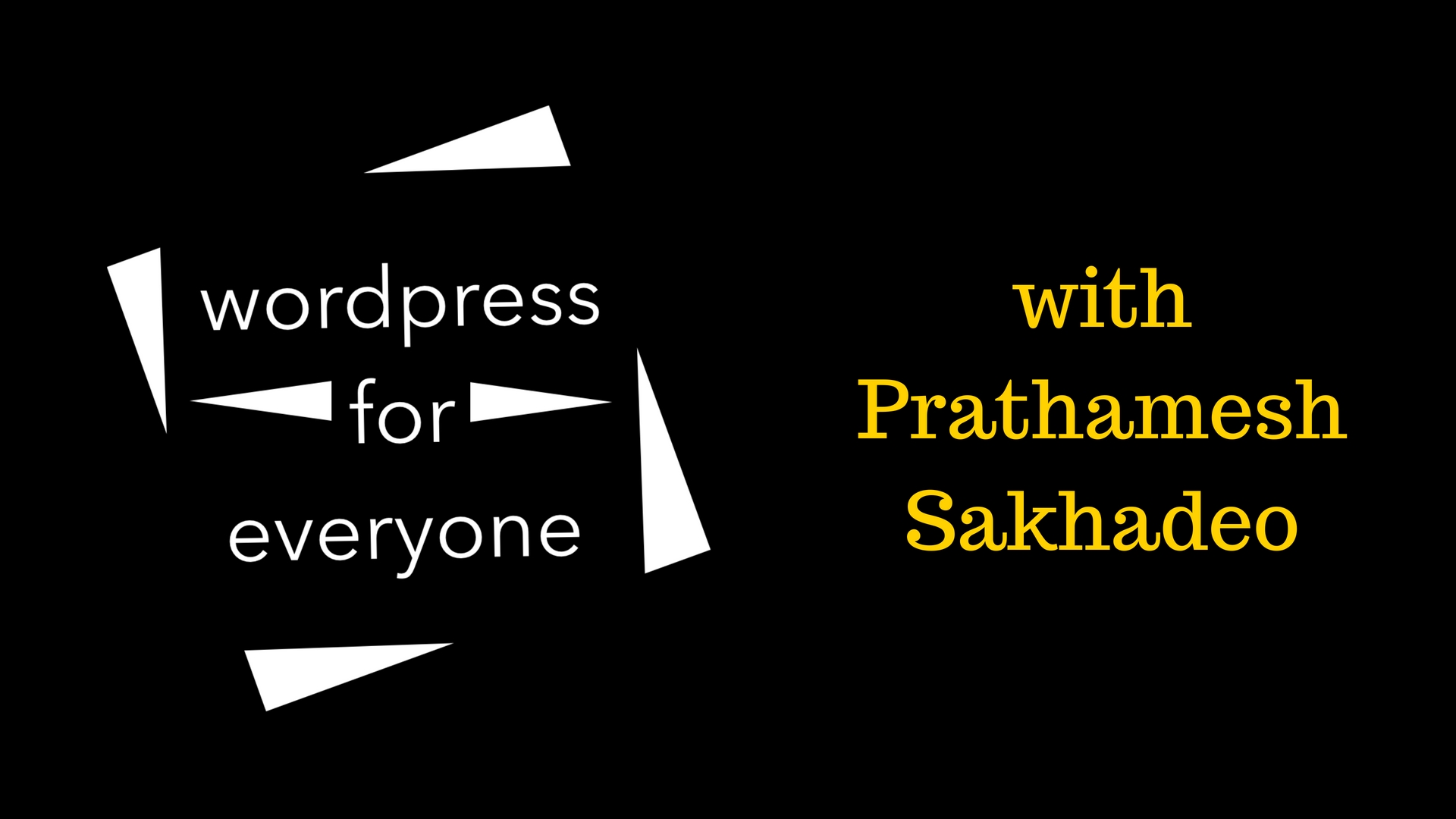 WordPress for Everyone