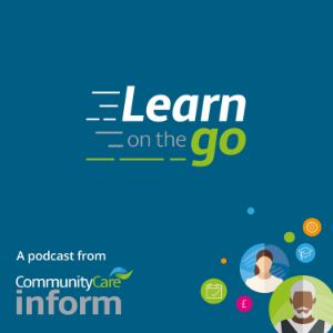 Learn on the go: the Community Care podcast-logo