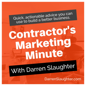 Contractor's Marketing Minute Podcast-logo
