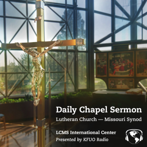 Daily Chapel Sermon from KFUO Radio-logo