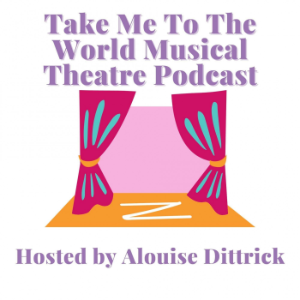 Take Me to the World Musical Theatre Podcast-logo