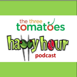 The Three Tomatoes Happy Hour-logo