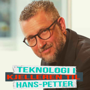 Teknologi i kjelleren til Hans-Petter-logo