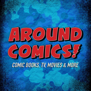 Around Comics - Comic Books, TV, Movies & More-logo
