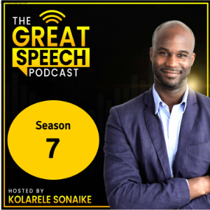 The Great Speech Podcast with Kolarele Sonaike-logo