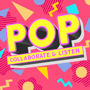 Pop, Collaborate & Listen-logo