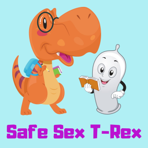 Safe Sex T-Rex-logo