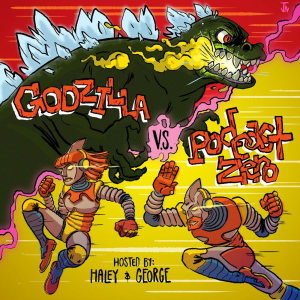 Godzilla vs Podcast Zero-logo