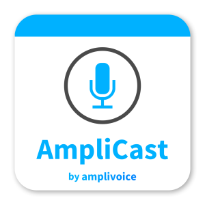 AmpliCast - A Word About Voice.-logo
