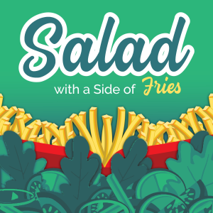 Salad With a Side of Fries Nutrition, Wellness & Weight Loss-logo