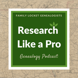 The Research Like a Pro Genealogy Podcast-logo
