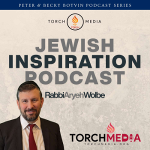 Jewish Inspiration Podcast · Rabbi Aryeh Wolbe-logo