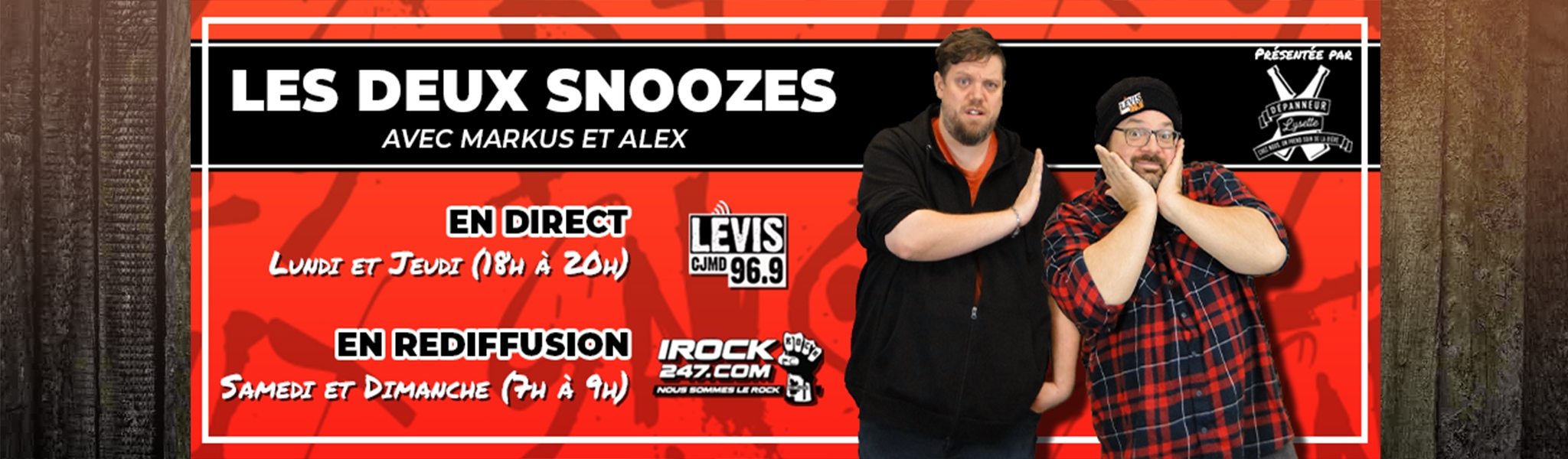 LES DEUX SNOOZES