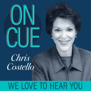 On Cue Chris Costello-logo