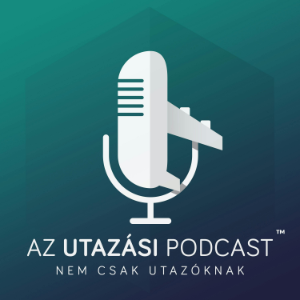 Az utazási podcast-logo