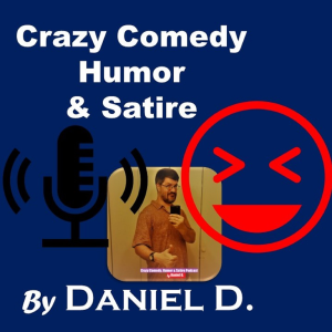 The Crazy Comedy, Humor & Satire Podcast-logo