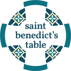 saint benedict's table-logo