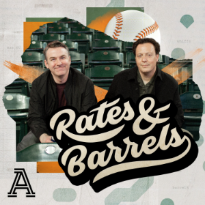 Rates & Barrels: A show about Baseball-logo