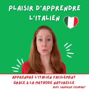 Plaisir d'apprendre l'italien avec Sandrine-logo
